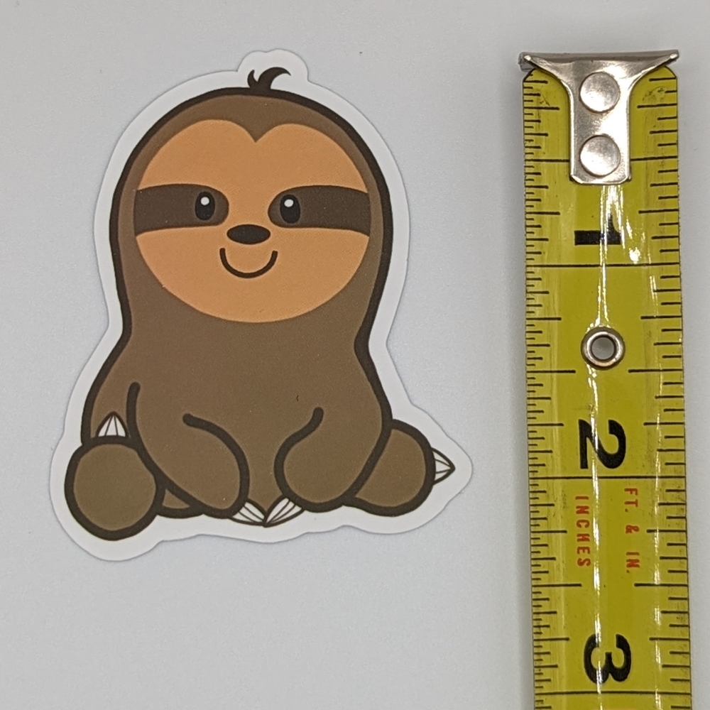 Sloth Sticker - Picture 2 of 2